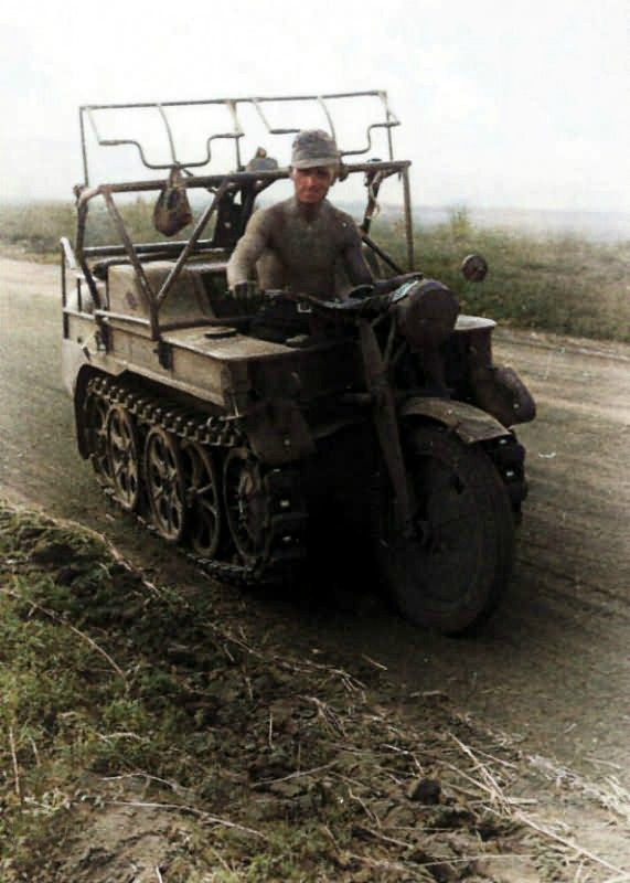 Полугусеничный мотоцикл Kettenkrad