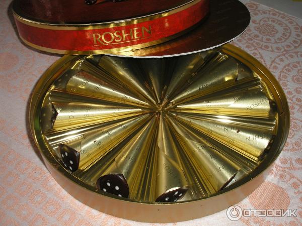 Шоколадные конфеты стрела