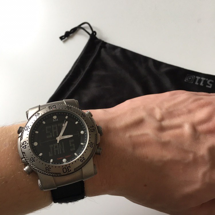 5.11 tactical hrt titanium watch cheap