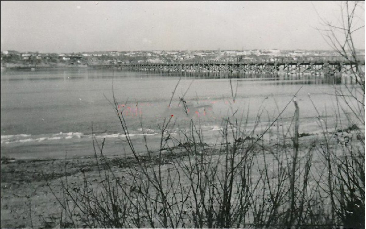Берислав Временный мост  (Notbrücke Dnjepr Berislaw) 1941 г..jpg