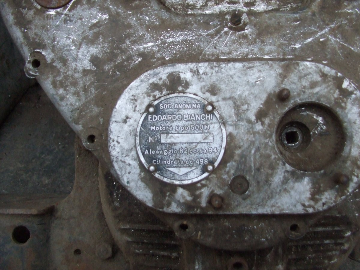 Moto Bianchi 500 Militare