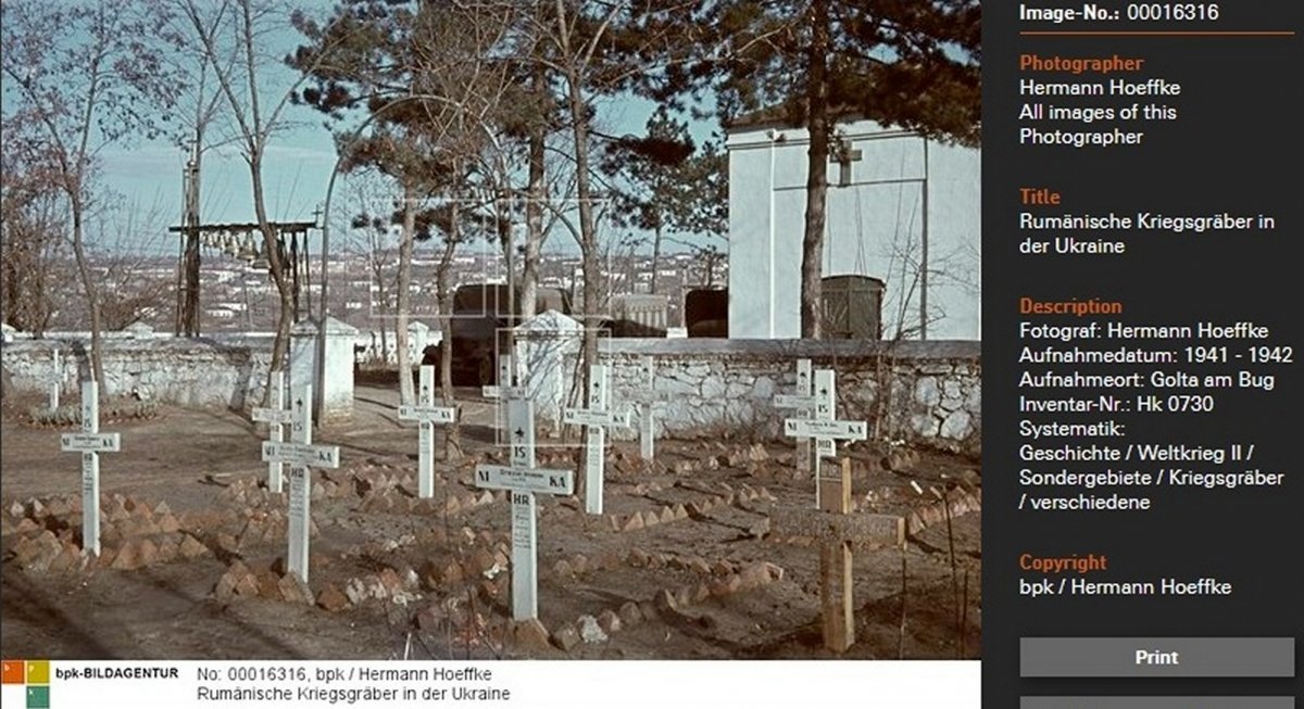 Голта Румынское военное кладбище 1941-1942 г. Автор Hoeffke H..jpg