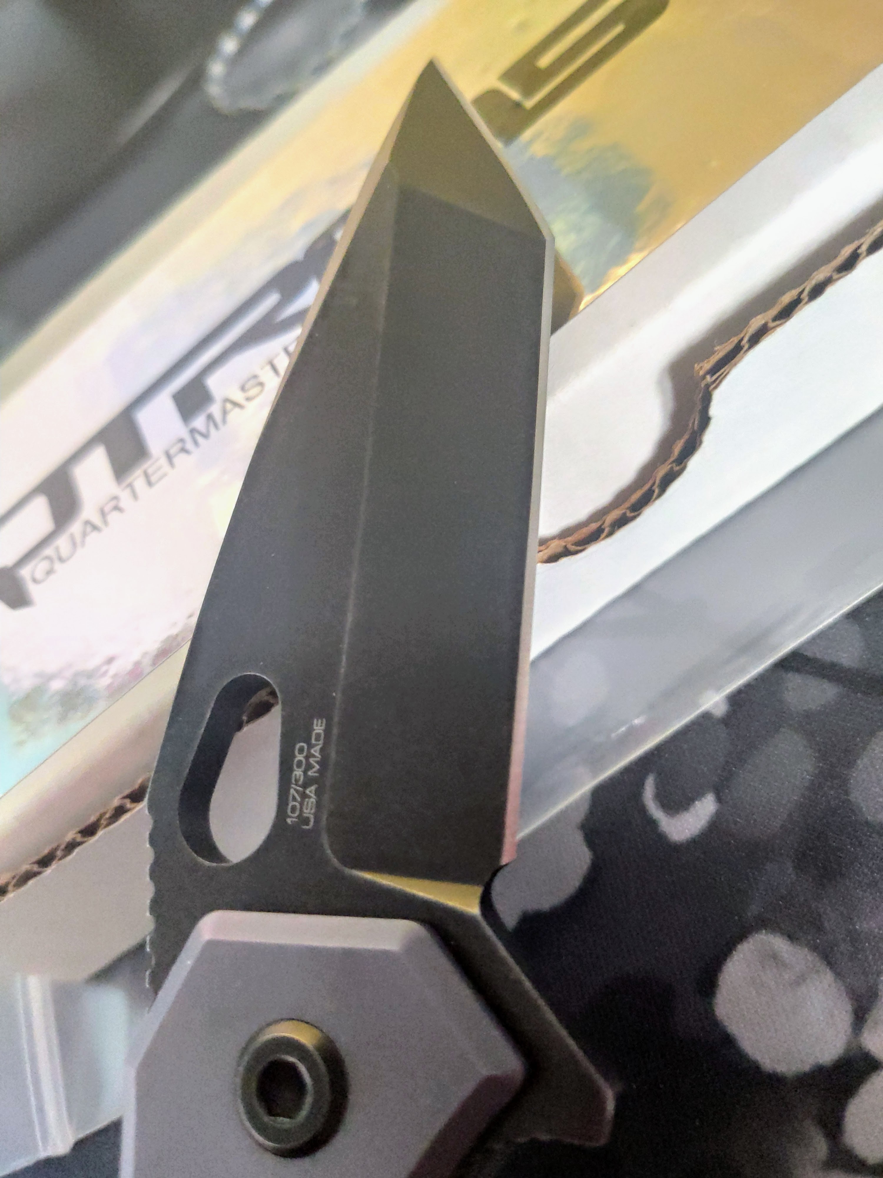 Складний ніж Quartermaster Mr Roper Eviction (S35VN,Anodized Titan