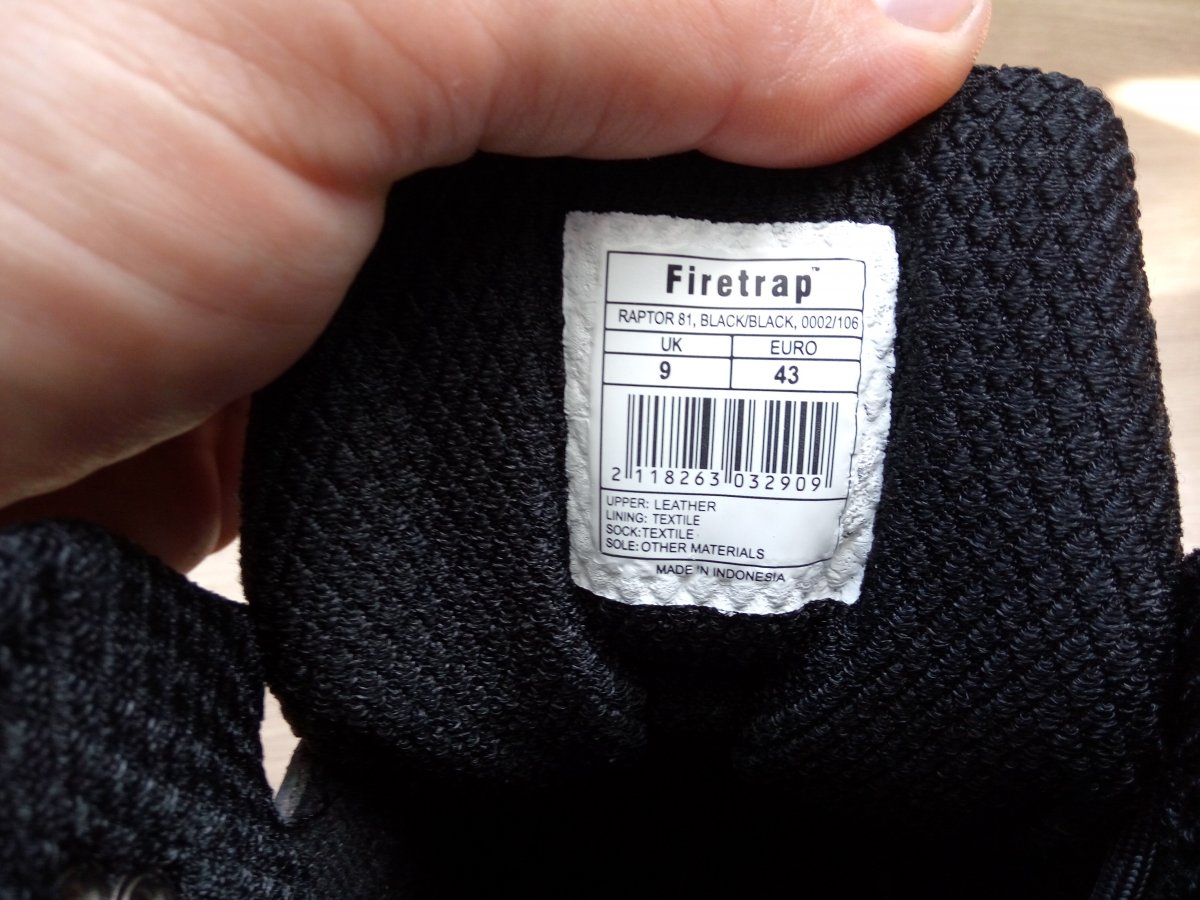 Firetrap raptor snr 81 sale
