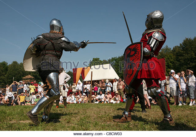 knight-tournament-on-the-eve-of-the-re-enactment-of-the-battle-of-c8cw03.jpg
