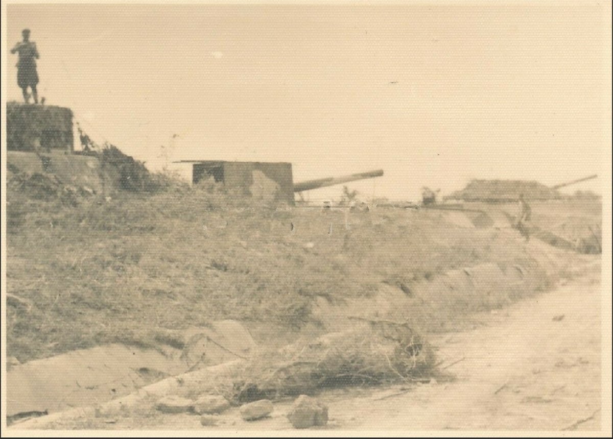 Очаков Батарея береговой обороны, захваченная вермахтом Общий вид 1941 г..jpg