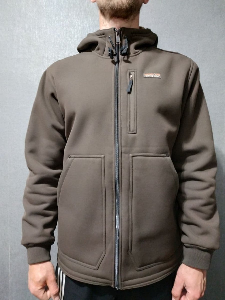 Men s burly sales man hooded jacket