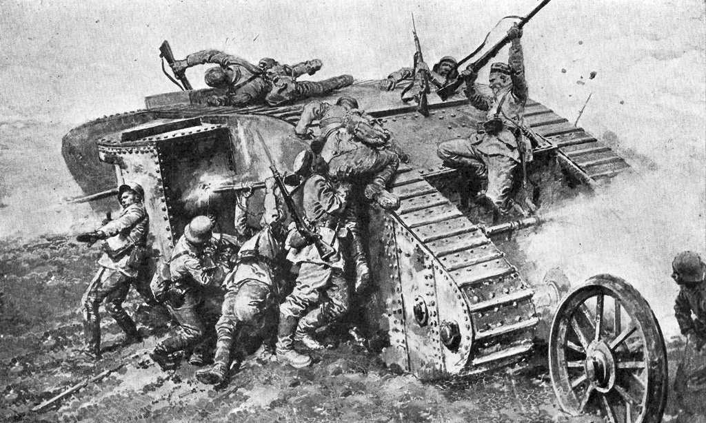 Рисунок Ф. Матани Ярость против танка.jpg