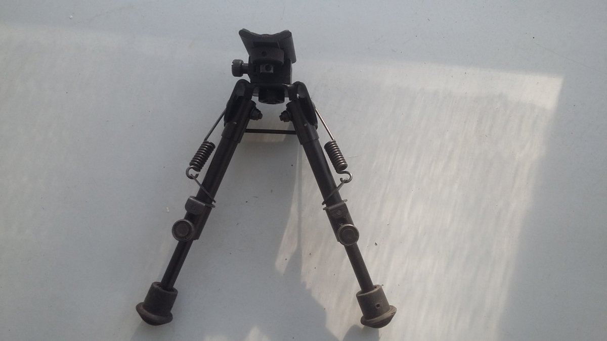 Сошки Harris Bipod S-BR на антабку. 15,2-22,9 см. Шарнірна база.jpg