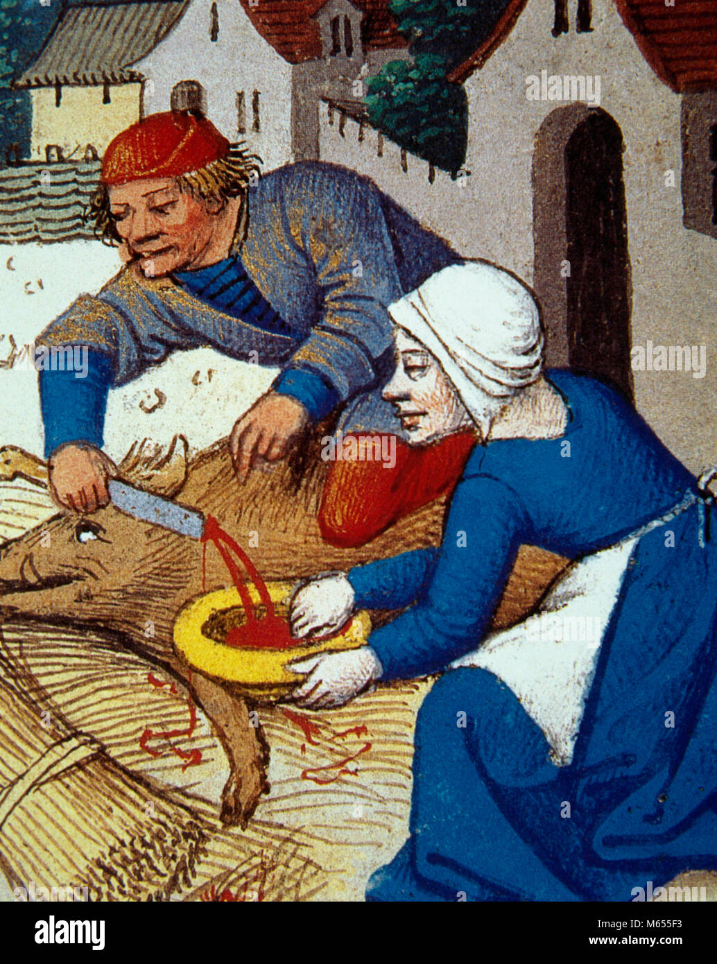 the-slaughtering-of-the-pig-miniature-heures-de-seguie-15th-century-M655F3.jpg
