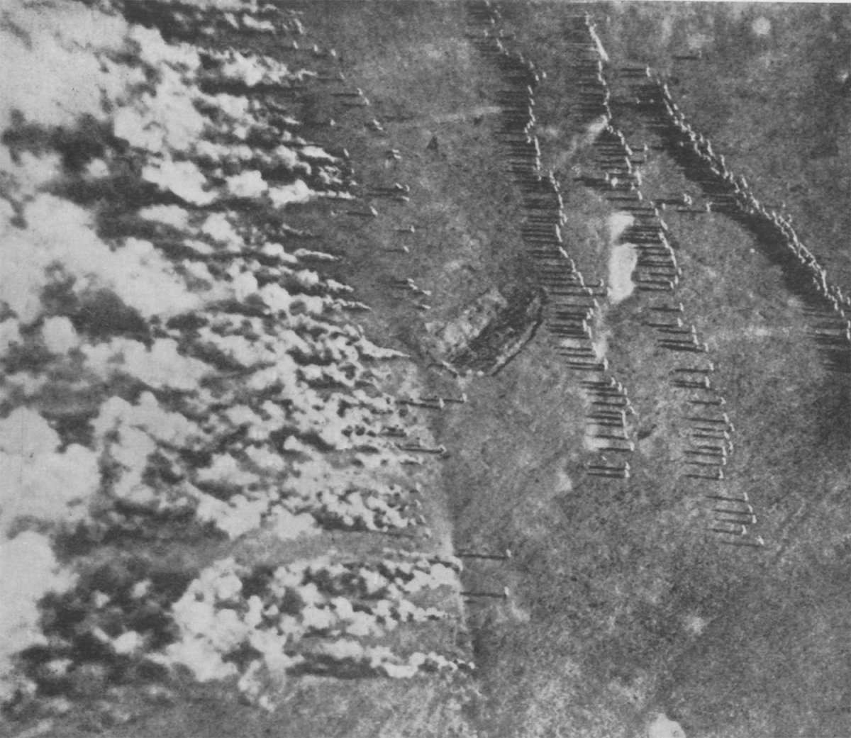View of a gas attack on German trenches on the Eastern Front.jpg