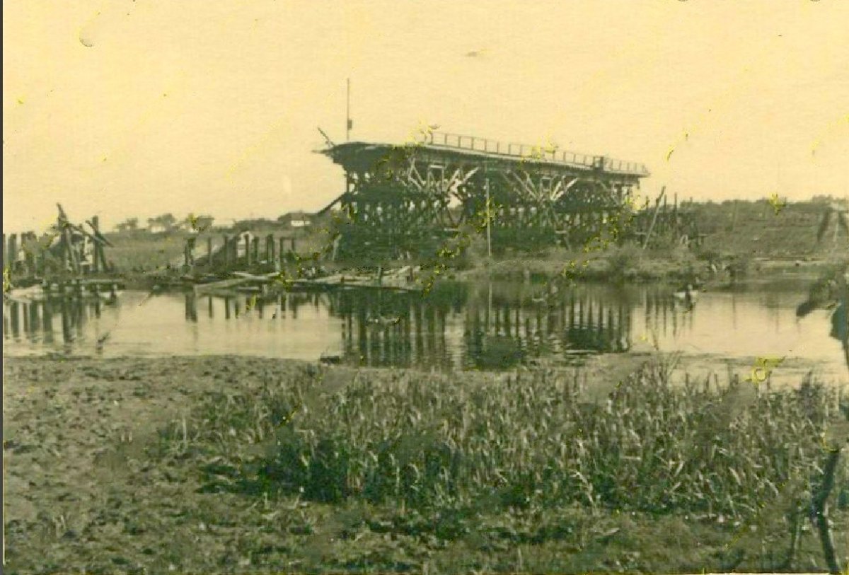Винница Кумбары Разрушенный Пятничанский мост 1941 г..jpg