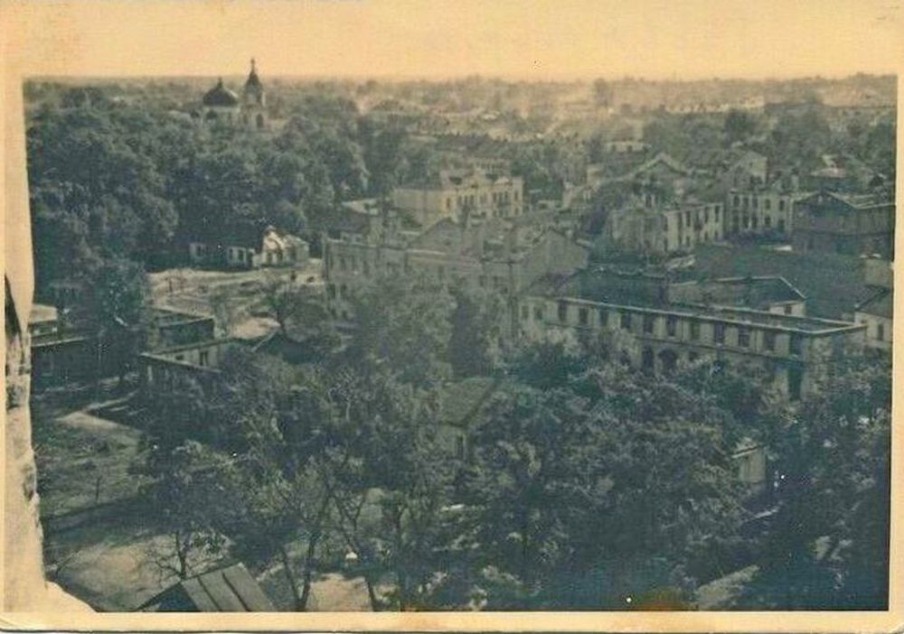 Житомир Панорама разрушенного города (Panorama zerstörtes Schitomir Kirche) 1941 г..jpg