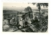 WWII Foto Ruß Kessel Bialystock Grodno Panzer Spähwagen.JPG