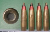 Советская 14,5-мм пуля Б-32. Оболочка латунированная.