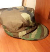U.S.N. woodland cap