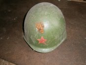 Каска армейская "СШ-40" со звездой (1940-х)