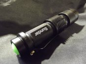 Ручной фонарь на оригинальном светодиоде Cree XM-L2