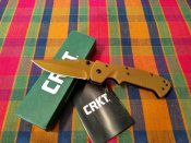 Складной нож от компании CRKT (ЦРКТ) серии Crawford Kasper Folder. Оригинал.