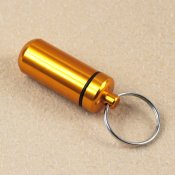Контейнер алюминиевый Pill Box брелок