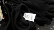 Флисовые перчатки Thinsulate черные