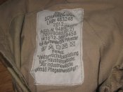 Лот № А2494 Брюки армии Бундесвера в расцветке Tropentarn (оригинал)  7075/8085 Gr2 (EU 48-50)