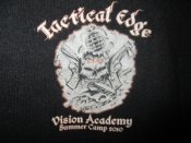 Футболка Тactical edge. Сlose quarters combat. Vision academy.