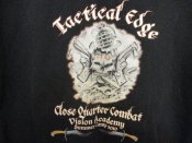 Футболка Тactical edge. Сlose quarters combat. Vision academy.