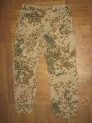 Лот № А2492 Брюки армии Бундесвера в расцветке Tropentarn (оригинал)  7075/9095 Gr4 (EU 52-54)