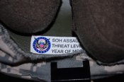 Каска армии США оригинал комплект: очки, фонарь, крепление ПНВ, чехол.