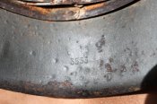 шлем M42 ckl66 #3533 краска штемпель