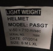 Шлем боевой кивларовый Helmet