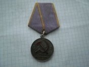 За трудову відзнаку.