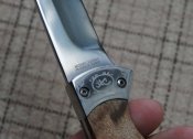 Нож нескладной Browning WhiteTail Legacy+кожаный чехол+темляк,скидка