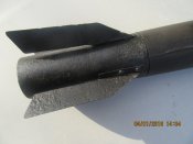 Мина к Австро-Венгерскому миномету "6 cm Minenwerfer M.17 Kolben (Миномёт Кольбена - малый). По ПМВ.