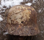 Каска М40 под реставрацию
