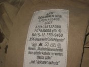 Лот № А2492 Брюки армии Бундесвера в расцветке Tropentarn (оригинал)  7075/9095 Gr4 (EU 52-54)