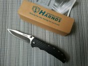 Складной нож от компании Harnds Knife & Tool. Модель Black Knight (Черный рыцарь) CK6013.