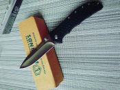 Складной нож от компании Harnds Knife & Tool. Модель Black Knight (Черный рыцарь) CK6013.