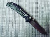 Складной нож от компании Harnds Knife & Tool. Модель Black Knight (Черный рыцарь) CK6013.