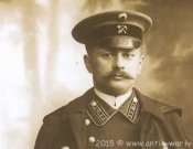 Кокарда (специальный знак на погоны)  железнодорожных частей РИА