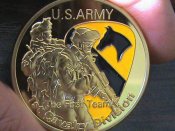 Жетон медаль кавалерійський дивізіон армії США