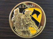 Жетон медаль кавалерійський дивізіон армії США