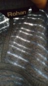 Флис с горлом Rohan "Gridline Fleece "клетчатой структуры,р.L