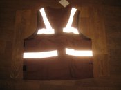 Лот№ А1049 Жилет со светоотражателями спецслужб Британии (brown) One Size