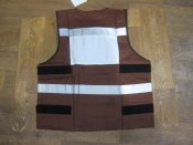 Лот№ А1049 Жилет со светоотражателями спецслужб Британии (brown) One Size