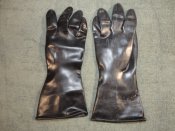 Резиновые перчатки армии Великобритании.Размер 9. лот(28)