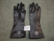 Резиновые перчатки армии Великобритании.Размер 9. лот(31)