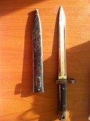 Штыкнож Багнет до австрійської гвинтівки Маннліхера зразка 1888 року