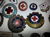 red cross/красный крест 46 знаков различных стран